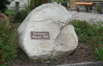 Dorfstein Märwil